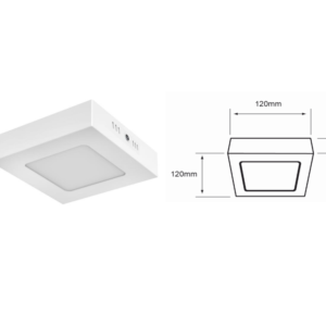 6PTLLEDR65MVN plafon led color blanco 65000k