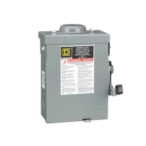 D221NRBINTERRUPTOR SEGURIDAD 2P 30A 240VCA N3R(LLUVIA) D221NRB