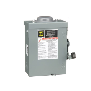 INTERRUPTOR SEGURIDAD 3P 30A 240VCA N3R(LLUVIA)TE D321NRB