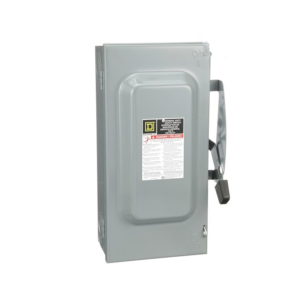 INTERRUPTOR DE SEGURIDAD 3P 100A 240VCA NEMA1 IND TE D323N
