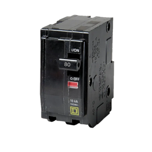 Interruptor termomagnético 2 polos 80A Enchufable Schneider Electric