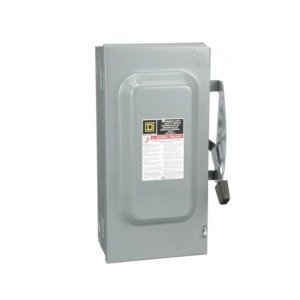 D323NINTERRUPTOR DE SEGURIDAD 3P 100A 240VCA NEMA1 IND TE D323N