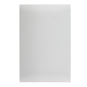 25600-30 Placa ciega con chasis blanco Simon 25