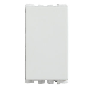 25800-30 Tapa ciega blanco Simon 25 Plus