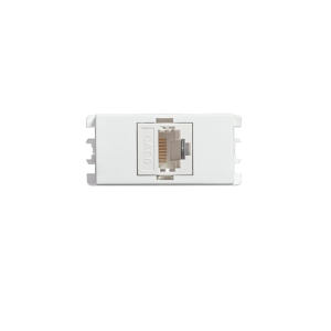 Toma informática RJ45 Cat 6E UTP blanco Simon 26