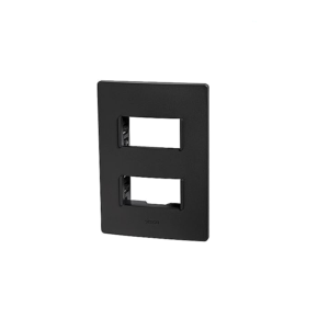 2600612-038 Placa de 2 módulos grafito con chasis gafito Simon 26