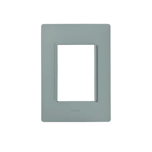 2600613-065 Placa de 3 módulos sin chasis verde turquesa Simon 26