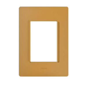 2600613-062 Placa de 3 módulos sin chasis amarillo ámbar Simon 26