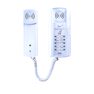 BOT-10 Telefono / interfon de 10 botones para uso de casa recepccion de oficinas sin servicio de calle se pueden instalar en edificios hoteles hogares o recepciones de oficina