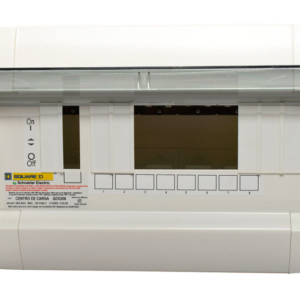 QOX208 Centro de carga Square D de 100A, 120/240 VCA, 2 fases, 3 hilos, 2+8 polos, NEMA 1