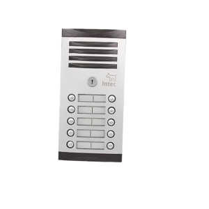 TNK-10 Interfon de calle para instalación de edificios con 10 botones