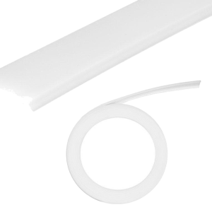 DXAP01KIT Kit de perfil para tira extraplana de led, sin ceja, que incluye, perfil rectangular de aluminio de 2 m, mica difusa de 2 m, kit de 2 tapas laterales y kit de 2 grapas, de empotrar o sobreponer, protección IP20