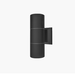 ILUCIL2GU10IP54B Luminario para 2 lámparas GU10, 70 Watts, 35 Watts máx.  no incluye lámparas, 100-240V ca, protección IP54