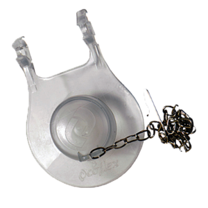 P-B6025T Pera de transparente de cadena de 15 cm en las tazas de wc para evitar fugas de agua