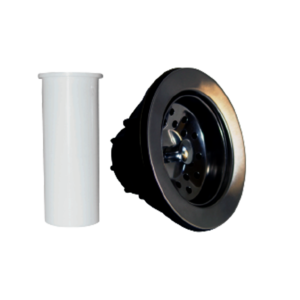 Contracanasta para Fregadero Canasta Colador Contracanasta 38mm (1 ½”) Contratuerca 86mm (3 3/8”) Tubo ceja 10cm (4”) Tuerca 38mm (1 ½”)