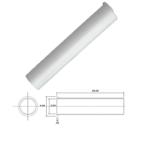 PH-125 Cuerpo Polipropileno Medidas Diámetro 1 1/2″ (3.81 cm) Largo 8″ (20 cm)