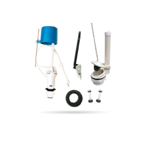 PS-A001 Juego completo de reparación para el tanque de sanitario 30 cm (12″) de altura con manguera de 38 cm (15″) 21.6 cm (8.5″) de altura 5 cm (2″) 5 cm (2″) de diámetro 7 cm (2.8″) de largo 18 cm (7.25″) de largo