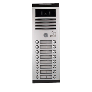 TO-16 Timbre con video cámara de 16 botones  para los edificios