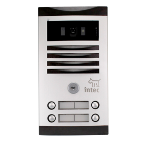 TO-4 Timbre de video cámara para los condominios de  4 botones para la entrada principal de los edificios