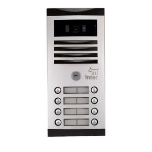 TO-8 Timbre con video cámara integrada  de 8 botones para los exteriores de edificio