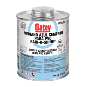 32352MX- Cemento para PVC Azul Rain-R-Shine Oatey 947ml