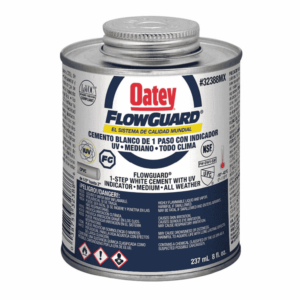 32388MX-Cemento Cpvc Blanco 237Ml 8Oz Etiqueta Azul