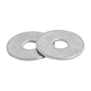 44543- Bolsa de 1 kilo arandelas planas galvanizadas, Diferentes Medidas 1/4,  3/16,  3/8